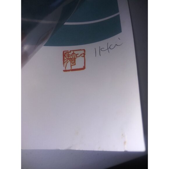 IKKI MATSUMOTO TRICOLOR HERON 1999 ISLAND REPORTER SANIBEL FL Art Poster - Picture 4 of 16